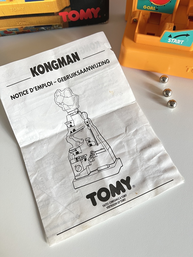 Jeu Kongman - Tomy 1982