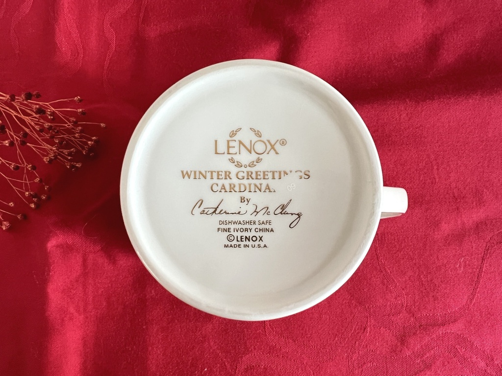 Tasse Winter Greetings Lenox