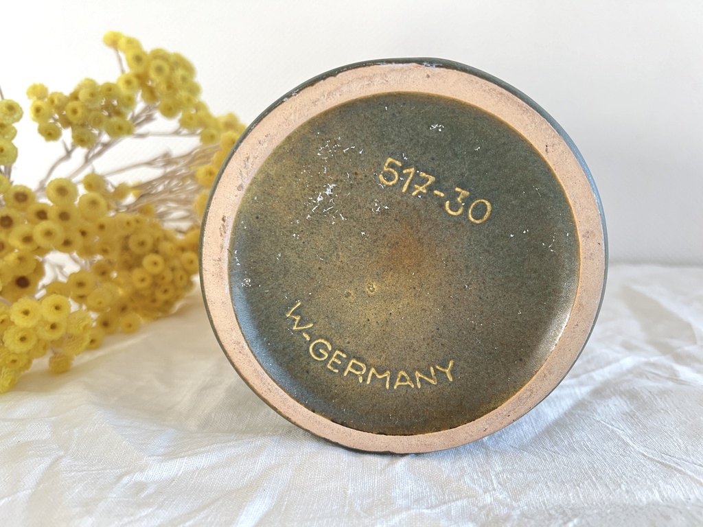 Vase brun-vert-blanc Scheurich 517-30