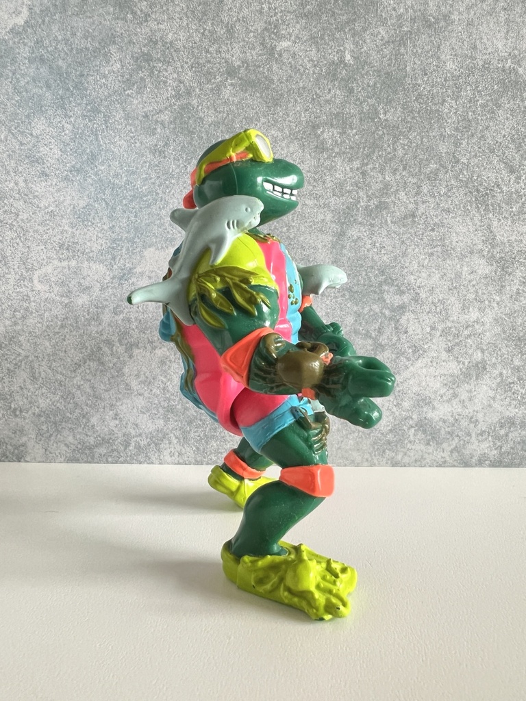 Figurine Michelangelo Mike, the sewer surfer - Tortues Ninja 1990