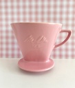 Filtre à café 123 en céramique rose Melitta