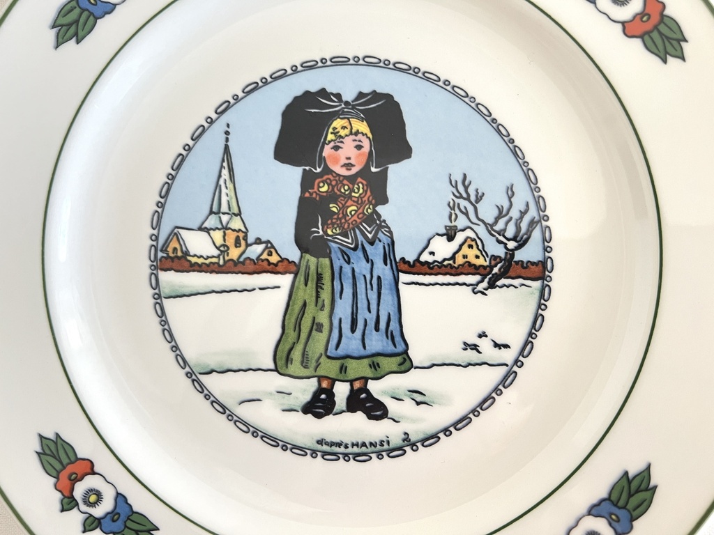 Assiette Villeroy & Boch Hansi d'Alsace