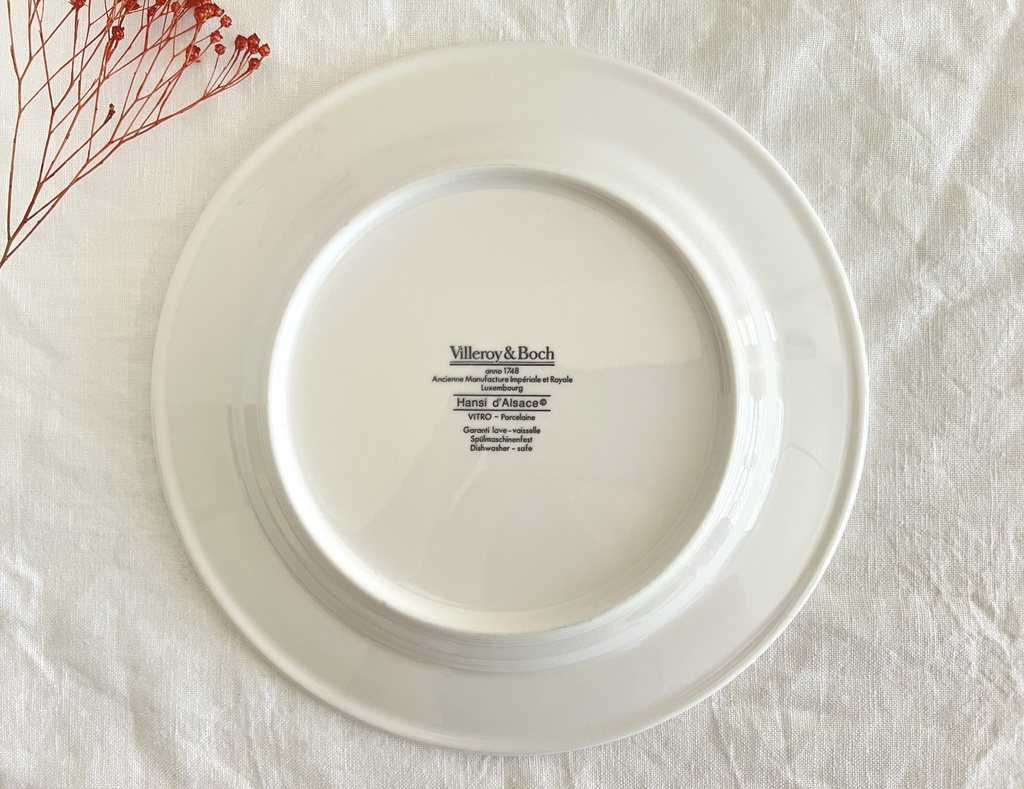 Assiette Villeroy & Boch Hansi d'Alsace