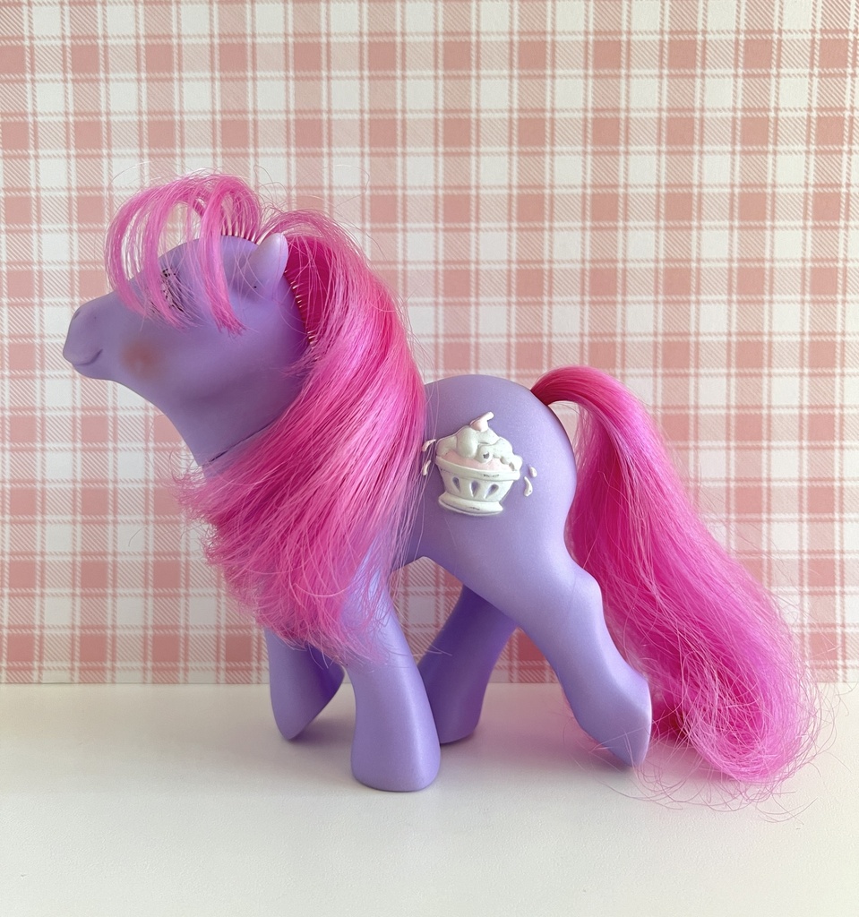 Figurine Mon Petit Poney Sorbet Surprise (Sherbet - Sundae Best Pony) G1