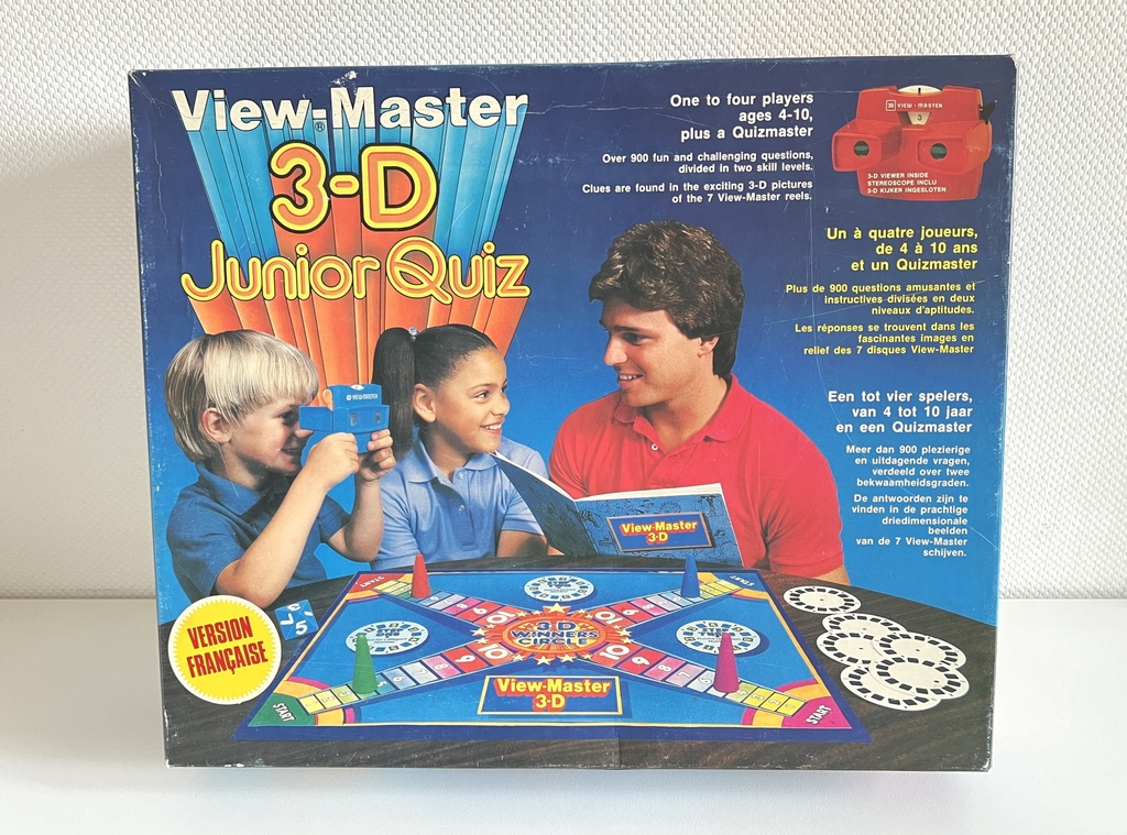 Jeu de société View-Master 3-D Trivia Quiz