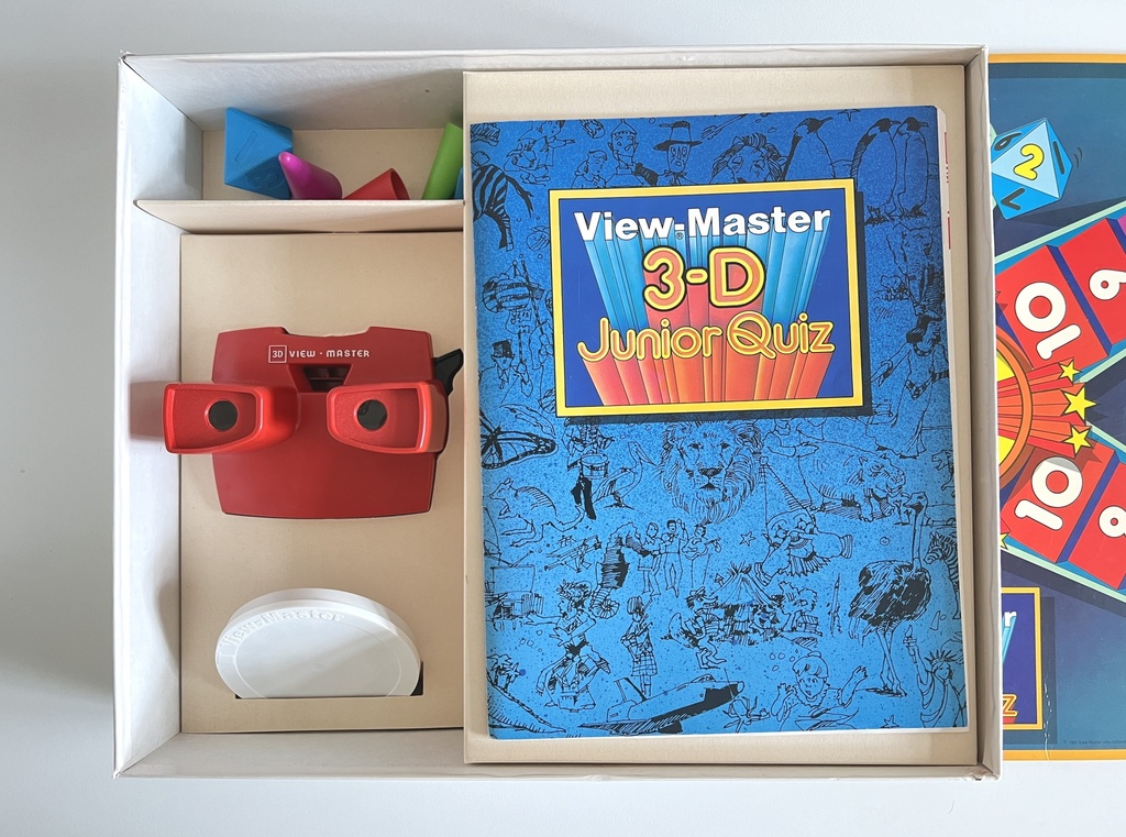 Jeu de société View-Master 3-D Trivia Quiz