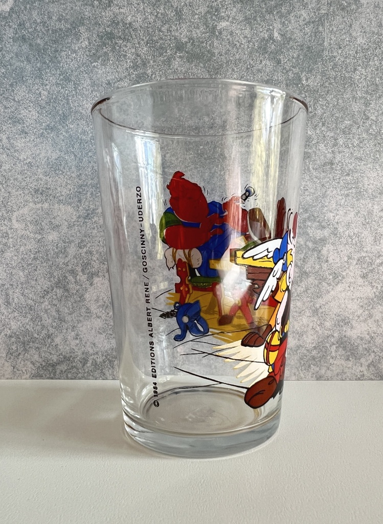 Verre à eau Astérix - 1984