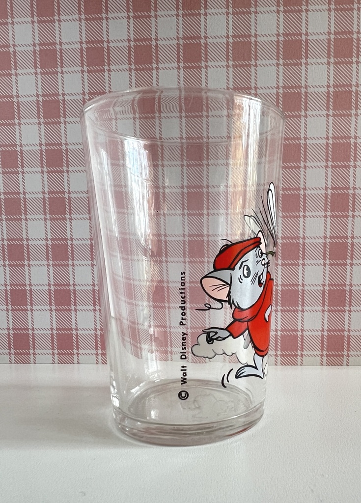 Verre à moutarde Bernard et Bianca