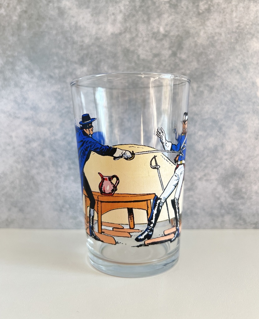 Verre à moutarde Zorro - 1986