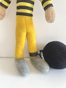 Peluche Averell Dalton Lucky Luke - 1995