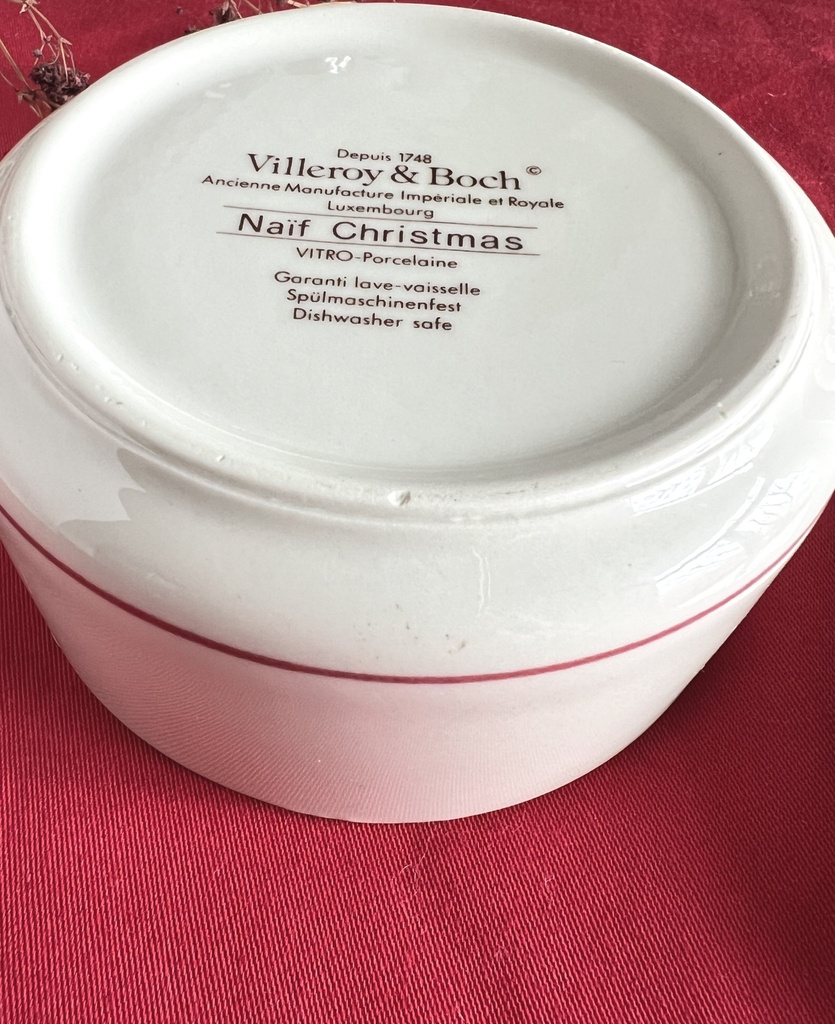 Bonbonnière Villeroy & Boch Christmas Naif