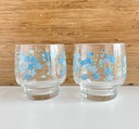 Lot de 4 verres Arcopal Myosotis