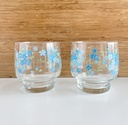 Lot de 4 verres Arcopal Myosotis