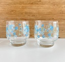 Lot de 4 verres Arcopal Myosotis