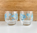 Lot de 4 verres Arcopal Myosotis