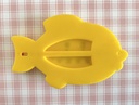 Thermomètre de bain en forme de poisson jaune