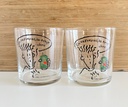 Lot de 4 verres 7up Fido Dido - 1985