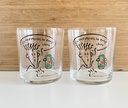 Lot de 4 verres 7up Fido Dido - 1985