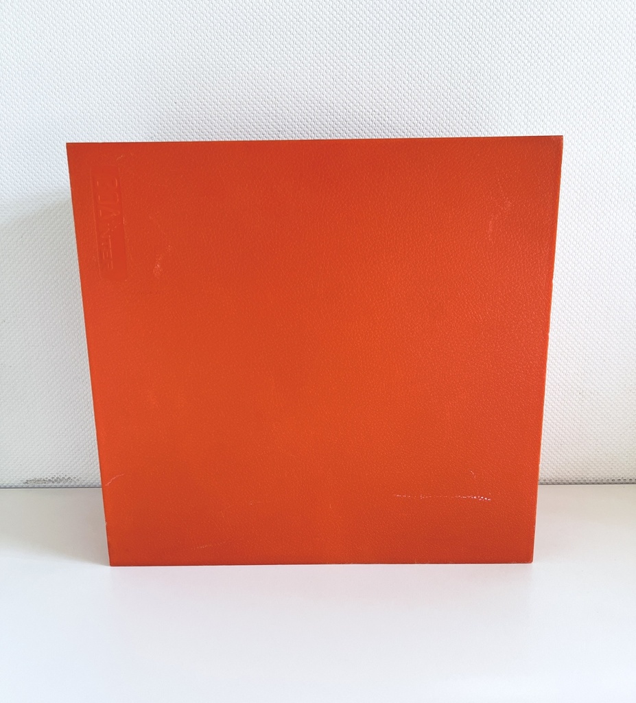 Range-vinyle en plastique orange BOA Inter