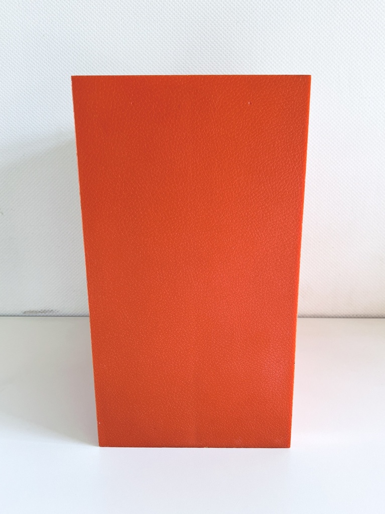 Range-vinyle en plastique orange BOA Inter