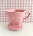 Filtre à café 123 en céramique rose Melitta
