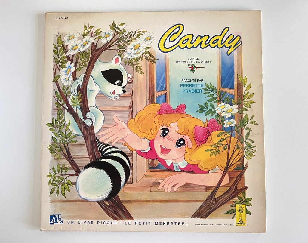 Livre-disque 33 tours Candy