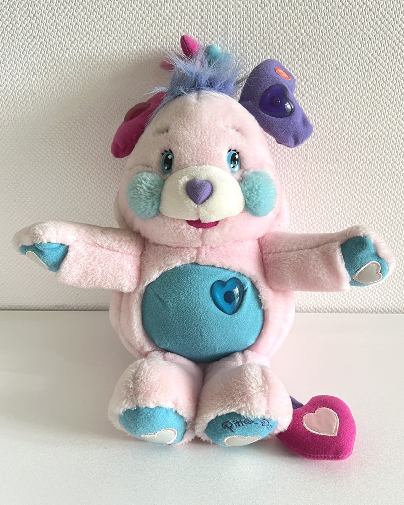 Peluche sonore et lumineuse Popples Pitter-Patty