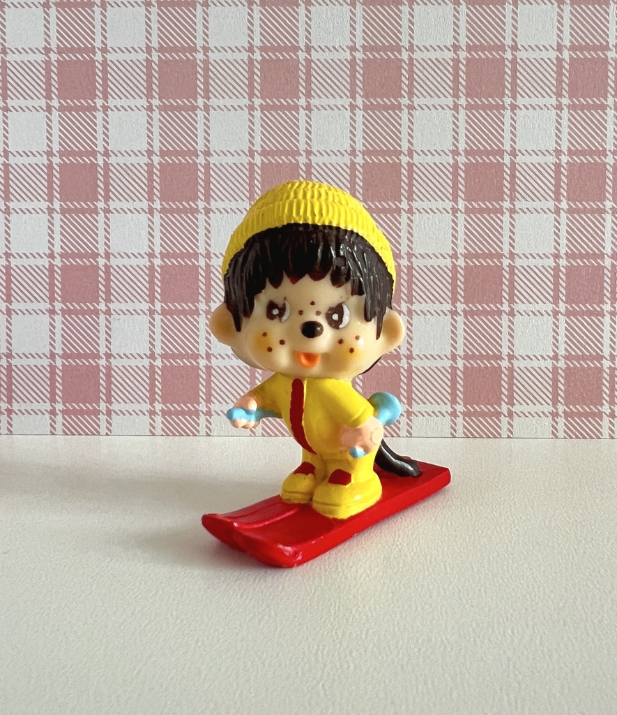 Petite figurine Monchhichi - Sekiguchi 1979