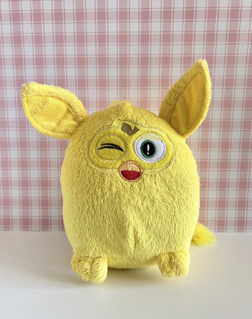 Petite peluche Furby jaune - 2012