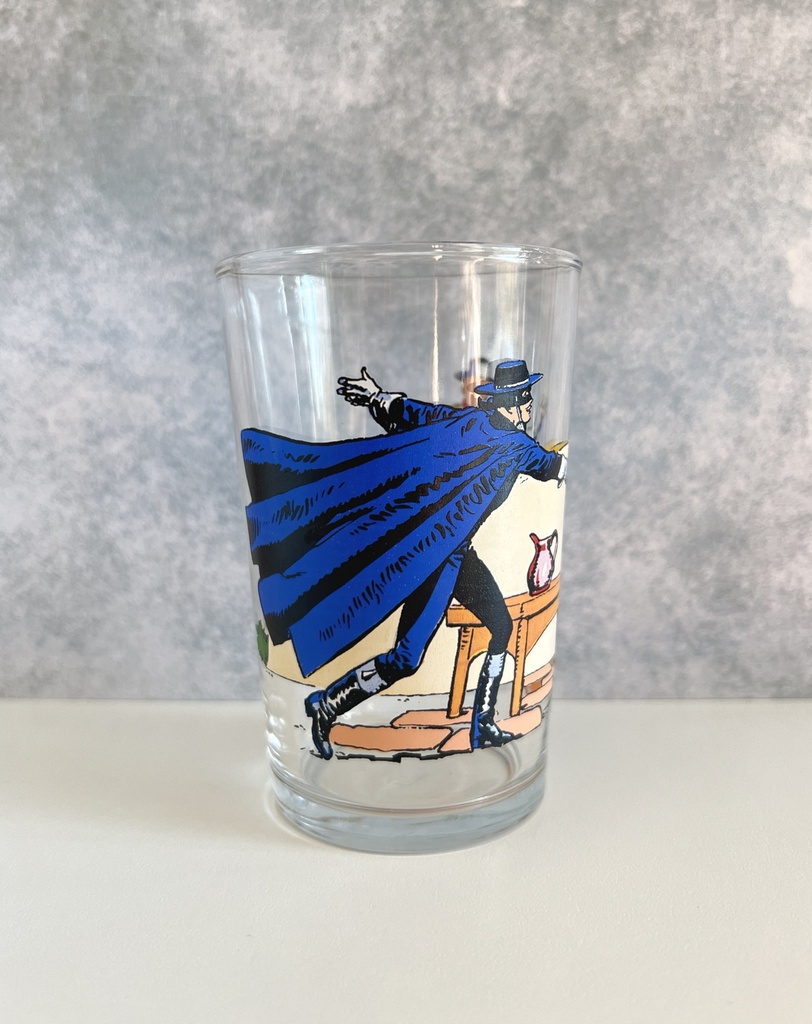 Verre à moutarde Zorro - 1986