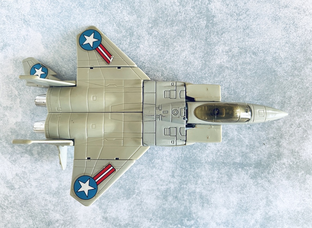 Figurine Super Gobots Leader-1 Jet F-15 Eagle