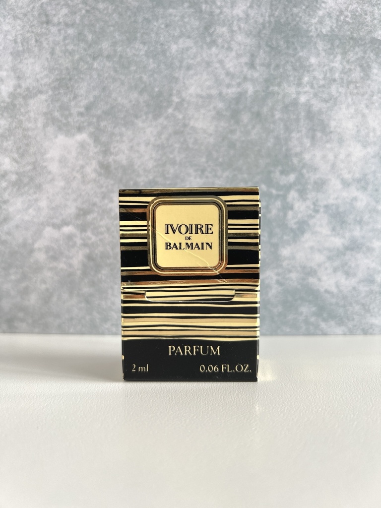 Miniature de parfum Ivoire de Balmain