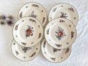 Lot de 6 assiettes à dessert Villeroy & Boch Alt Strasbourg