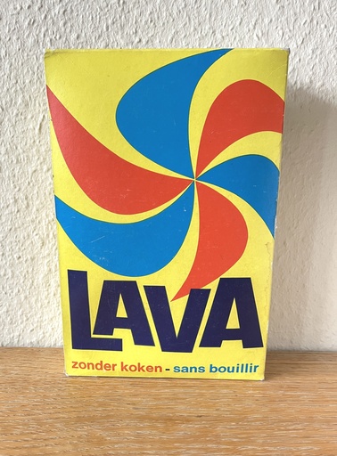 Ancien paquet de lessive Lava