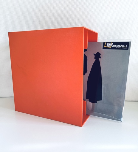 Range-vinyle en plastique orange BOA Inter