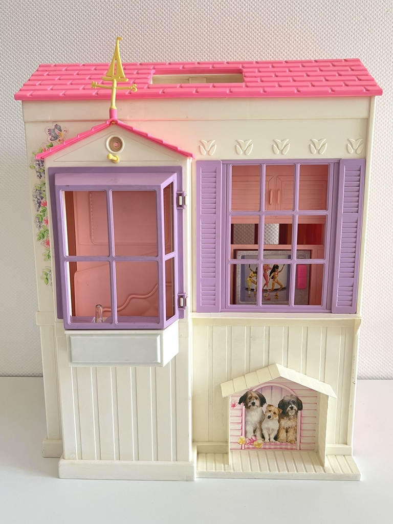 Maison de shop barbie pliable