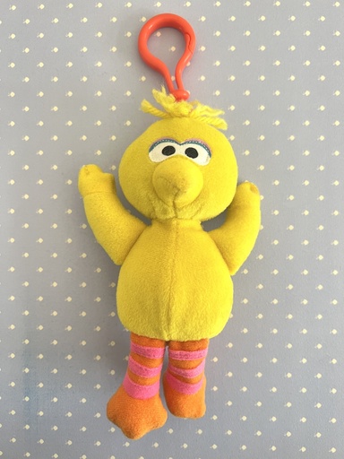 Peluche porte-clefs Big Bird Muppets